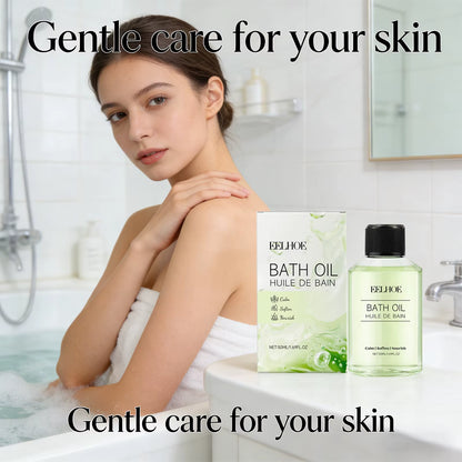 Moisturizes Bath Oil Remove Dirt Soothes Muscles Relieve Stress Promotes Relaxation Long Lasting Fragrance Body Care Shower Oil