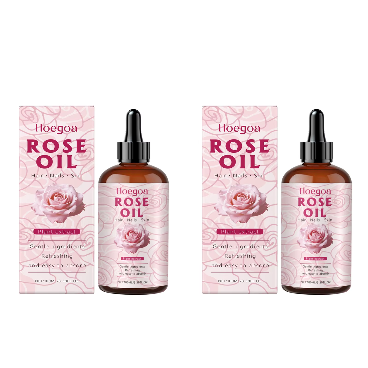Rose Oil Face anti Aging Brightening Lasting Hydration Nourishment Firm Aromatherapy Facial Serum Reveal Radiance Body Skin Care