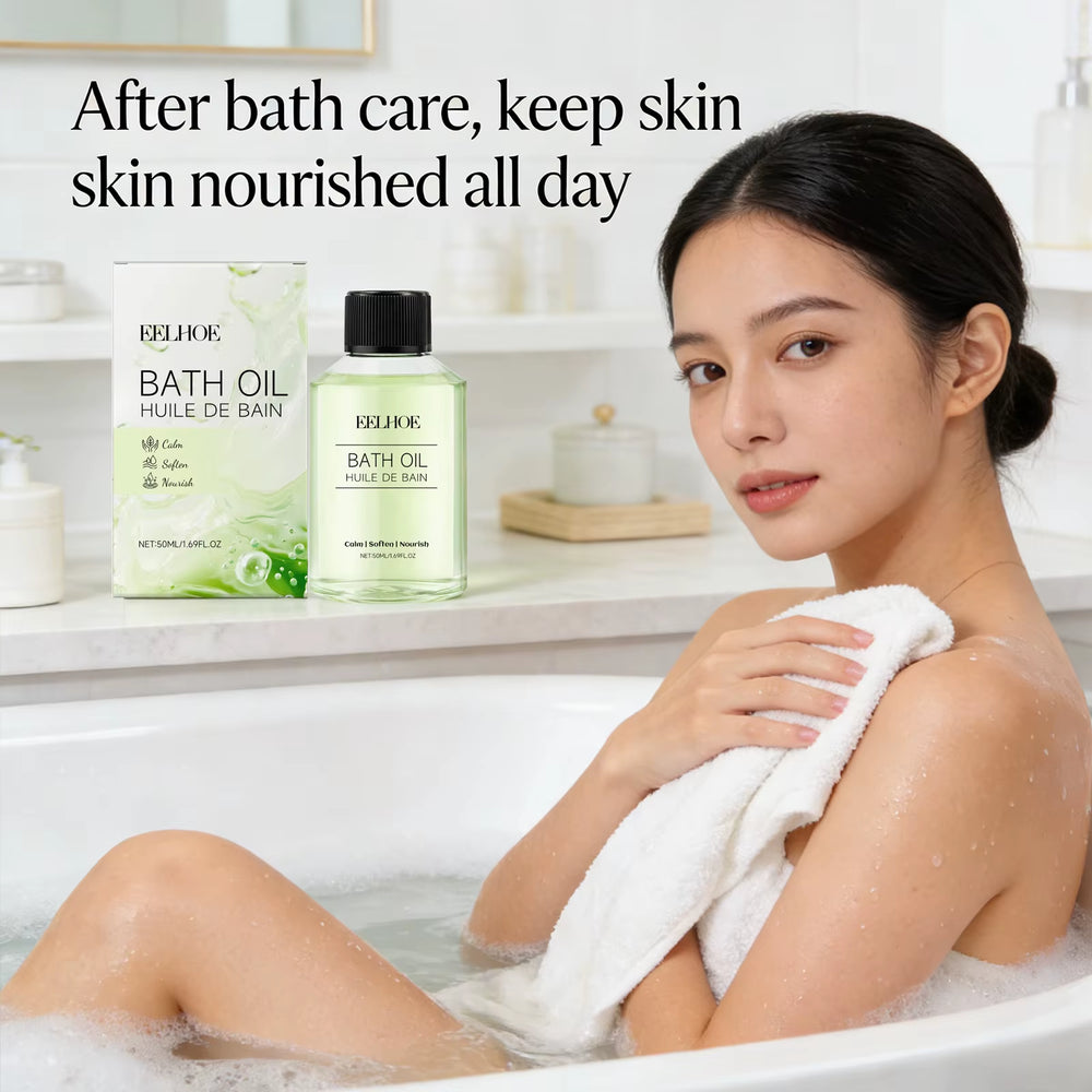 Moisturizes Bath Oil Remove Dirt Soothes Muscles Relieve Stress Promotes Relaxation Long Lasting Fragrance Body Care Shower Oil