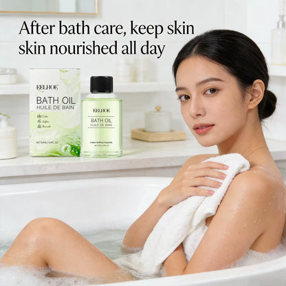 Moisturizes Bath Oil Remove Dirt Soothes Muscles Relieve Stress Promotes Relaxation Long Lasting Fragrance Body Care Shower Oil