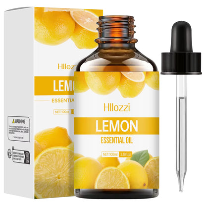 30Ml/60Ml/100Ml Lemon Skin Care Essential Oil Fruit Extract Essential Oil for Body Care