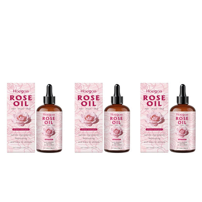 Rose Oil Face anti Aging Brightening Lasting Hydration Nourishment Firm Aromatherapy Facial Serum Reveal Radiance Body Skin Care