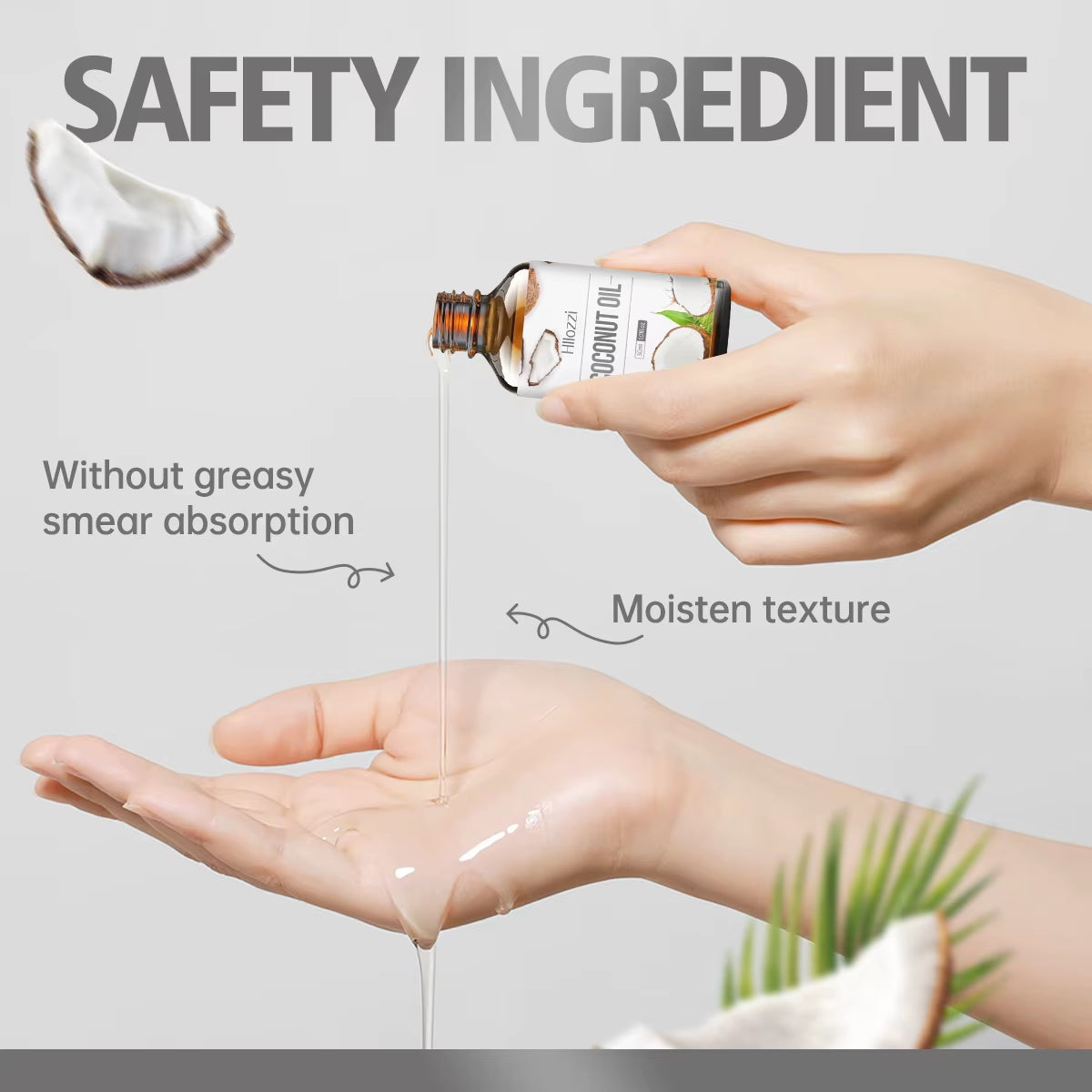 Coconut Essential Oil Suitable for Massage Scraping Aromatherapy Diffuser for Face Hair Eyelash Care Universal Essential Oil