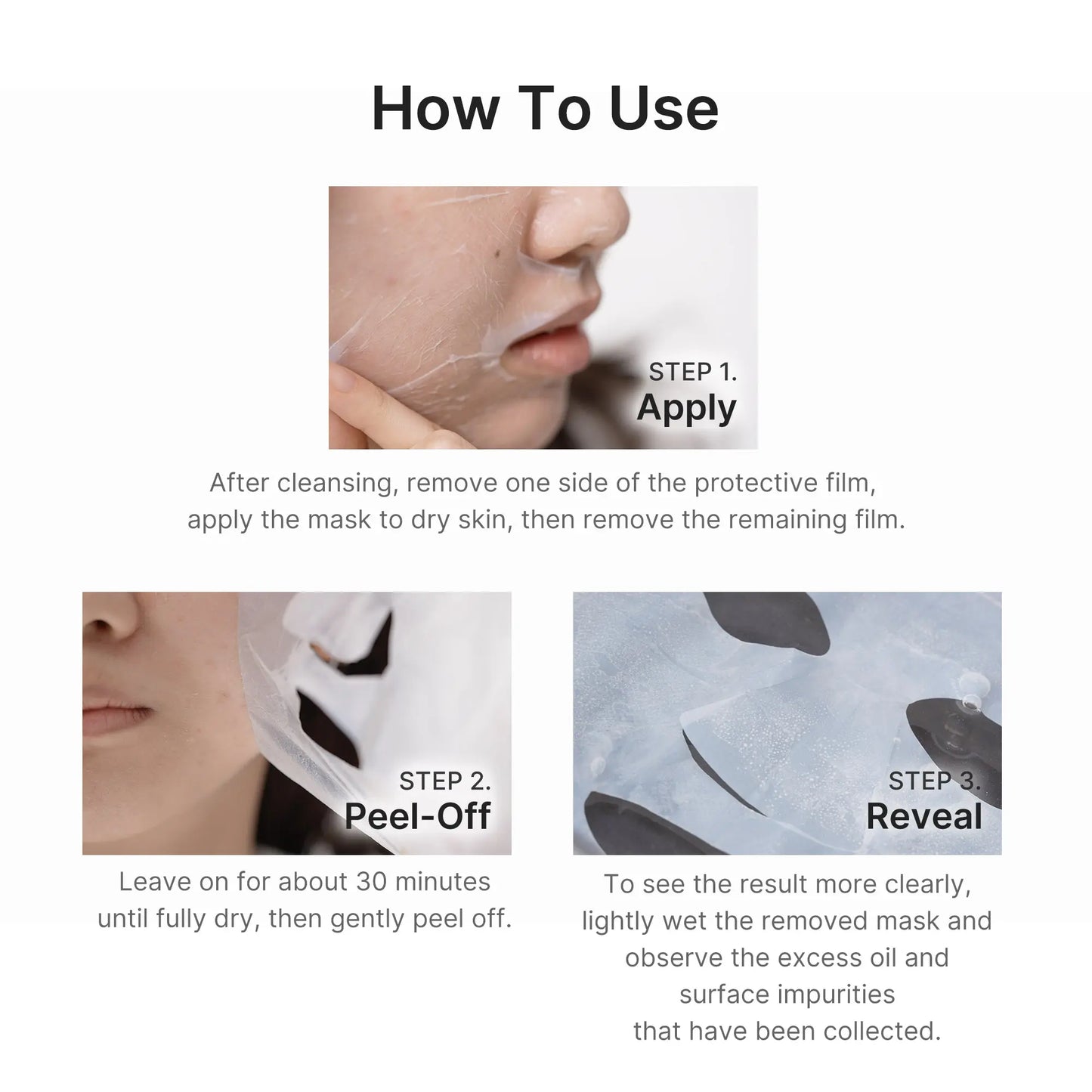 [NEW] [Medicube] Hypochlorous Acid Peel Masks | Peel-Off Sheet Mask for Excess Sebum & Pore Care | Panthenol, Hyaluronic Acid for Hydrating & Pore-Refining Care | Korean Skincare, (13Ml / 0.43 Fl. Oz. X 3Ea)