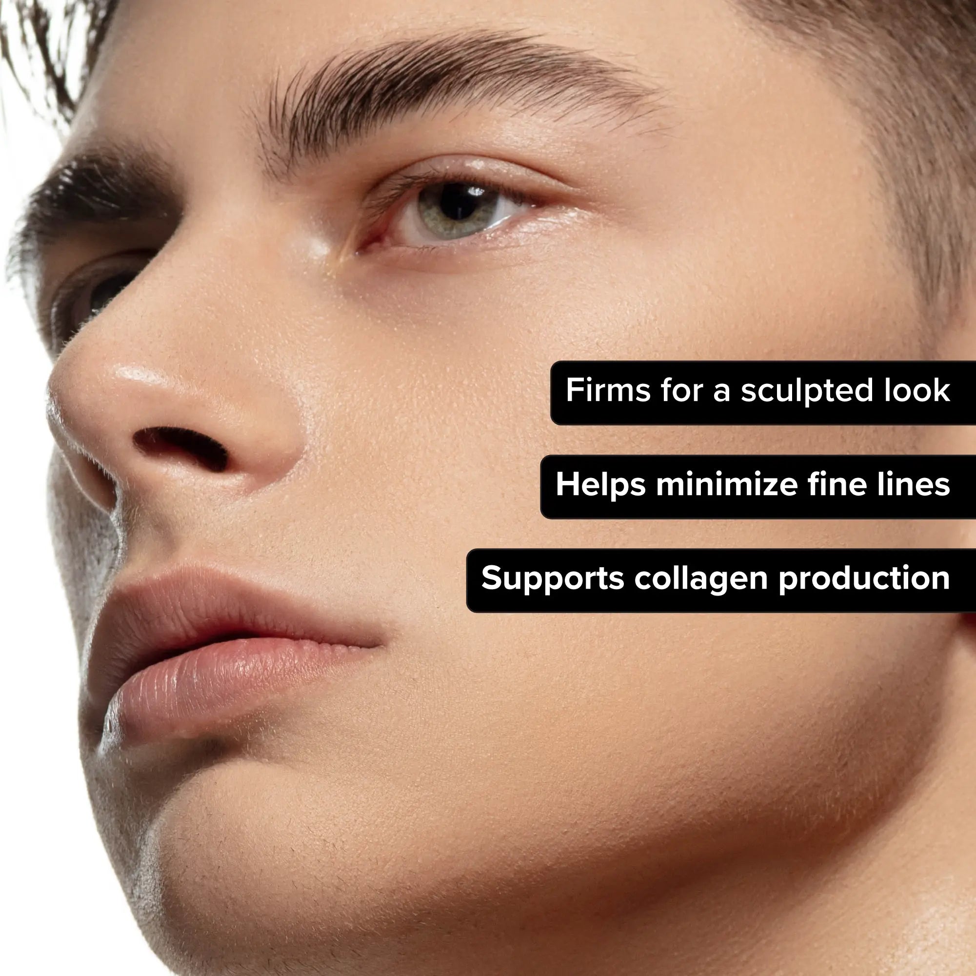 Ghk-Cu Peptides Serum, Copper Peptides Serum for Face - Tightening, Repairing, Collagen Boosting - with Hyaluronic Acid - Fragrance-Free